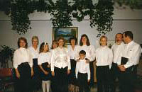 Claire with the Snoqualmie Singers